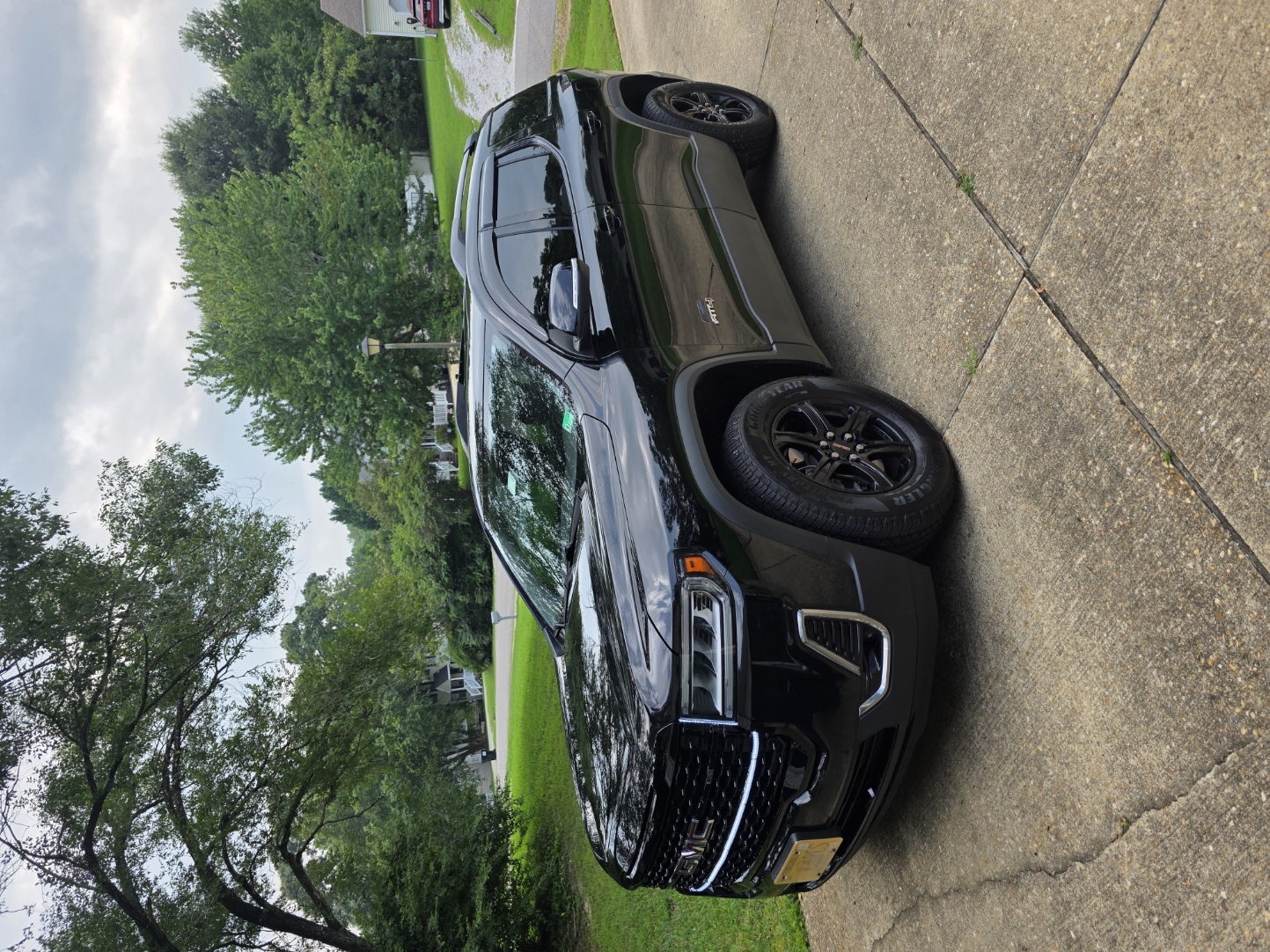 Marcs Mark black GMC Acadia AT4 mobile service vehicle