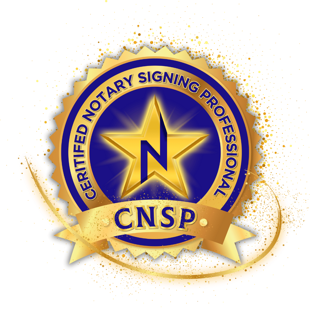 Certified Notary Signing Professional badge