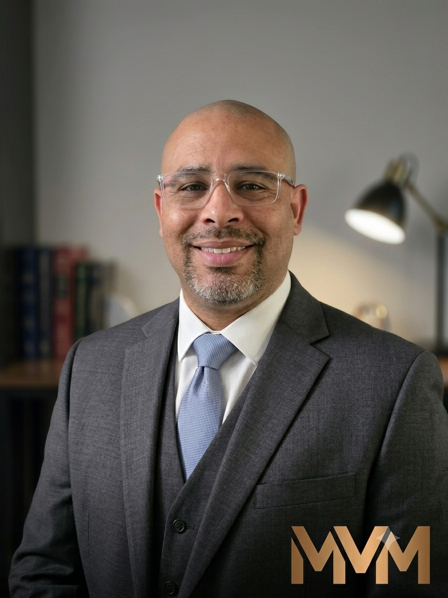 Marc Vincent Marchand in a three-piece suit